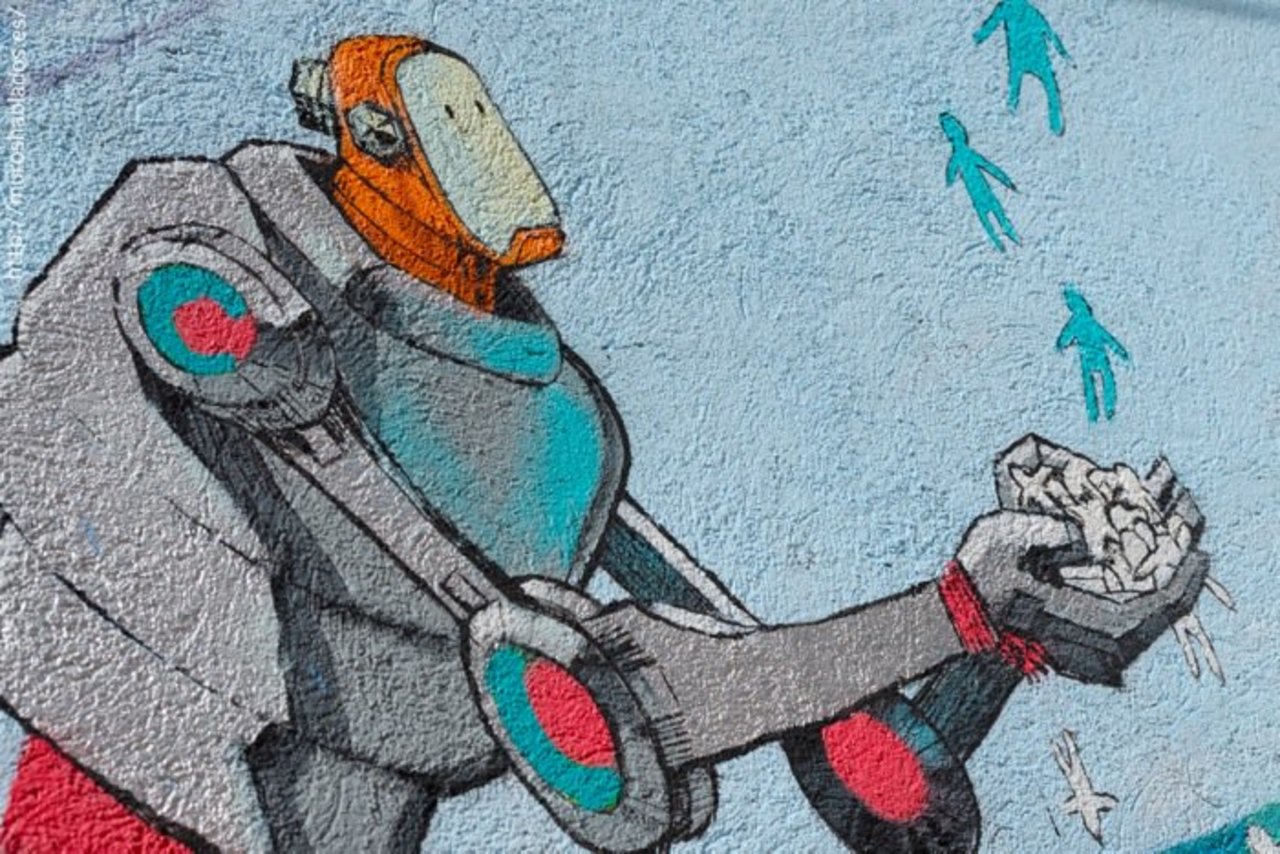 En Palma he descubierto los robots de @xelon_xlf ¡Geniales!
http://muroshablados.es/archives/8648
 #streetart #graffiti #souls https://t.co/6bbBbEr6Jg