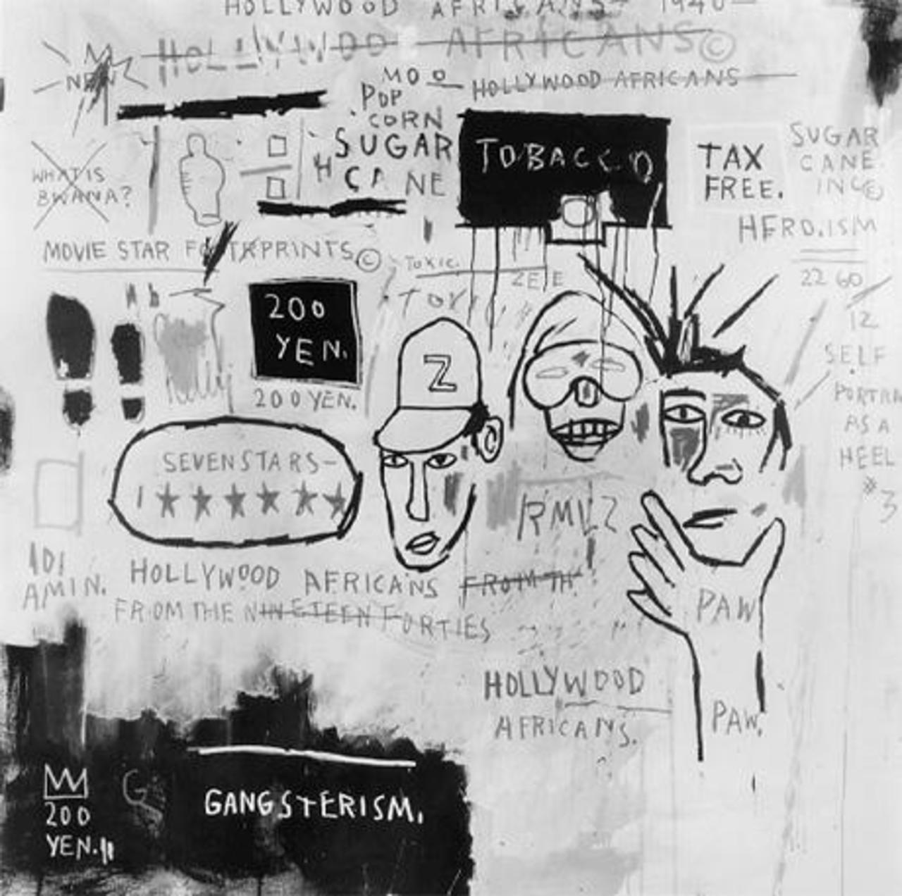 #Hollywood #Africans Jean Michel #Basquiat 
from #show @ #Whitney #Museum of #American #art in #Stanford
#graffiti http://t.co/XDbsRThX2R