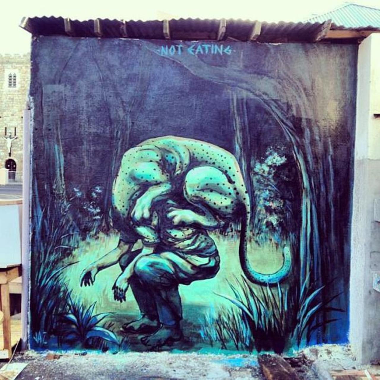 Jungle Law  • #streetart #graffiti #art #funky #southafrica #dope . : http://t.co/9aNj8cwLBj
