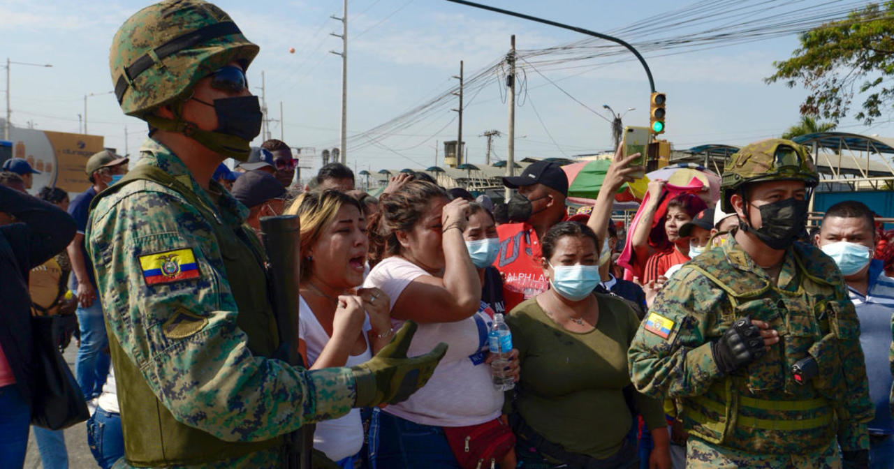 Ecuador declares state of emergency after gang battle in prison leaves 116 dead
