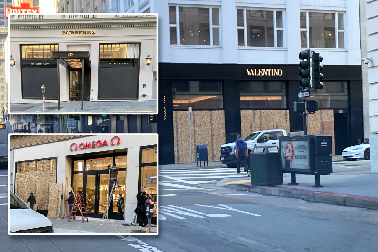 How looting turned the most upscale part of San Francisco into a ghost town