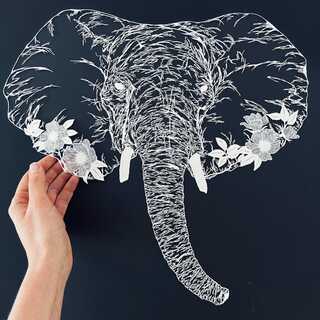 Papier-Mâché Critters Traipse and Trot in Delighful Sculptures by