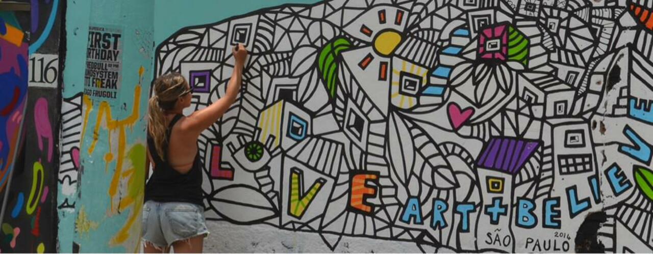 RT @artbelieve: ART+BELIEVE in Sao Paula 2014 #streetart #paint #design #graffiti http://t.co/cS4oqwDmVo