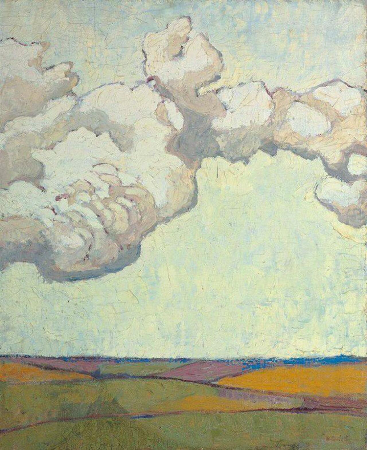 Landscape with Clouds, Gustave #Buchet, 1913. http://t.co/QhsyvoxKHV