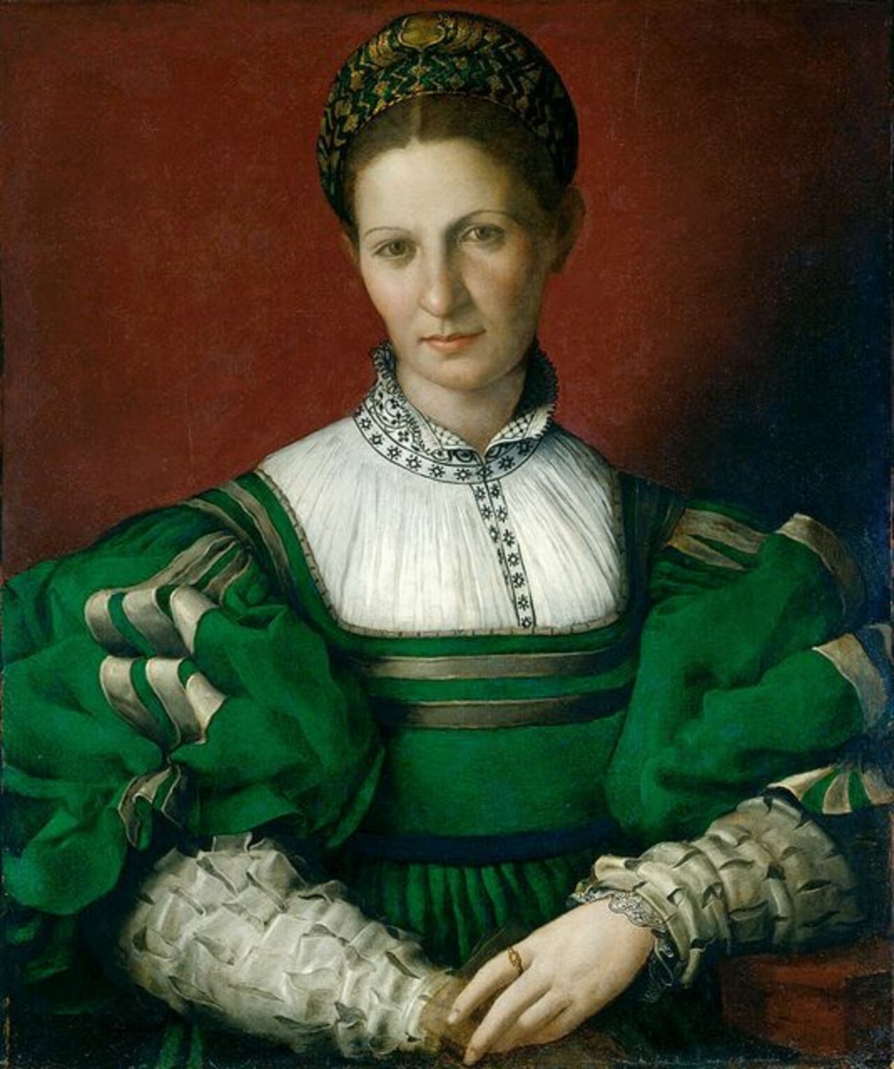 Portrait of a Women (perhaps Matteo Sofferoni’s Daughter’) [c.1530-1532] | Bronzino http://t.co/68jeX1Rvea