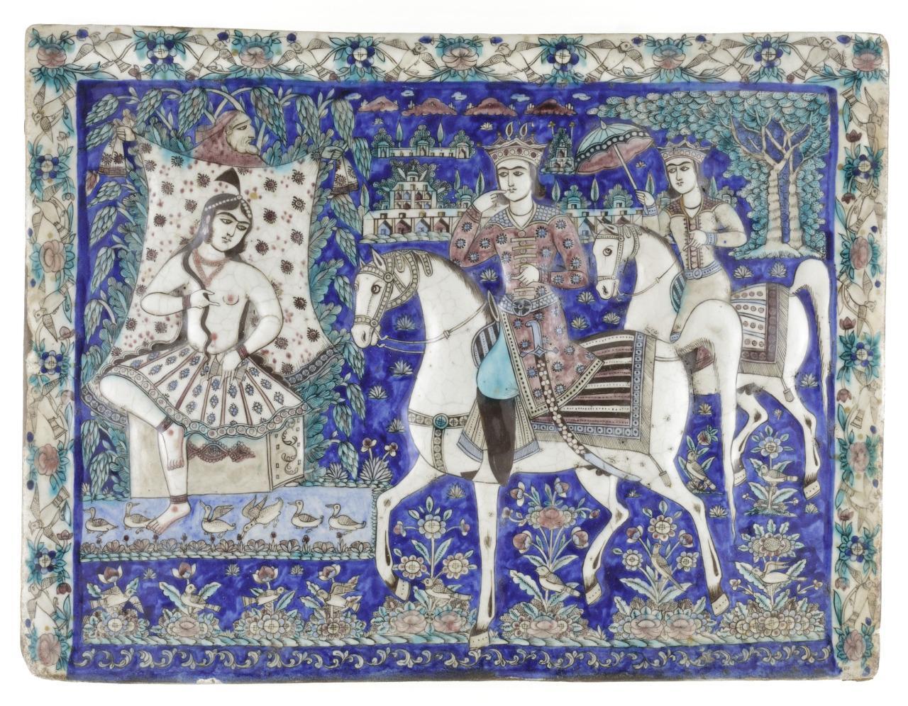 Origin: Iran, Tehran | Period:  19th century | Collection: Herbert R. Cole Collection (M.84.31.22) | Type: Ceramic http://t.co/10Rd6yng5a