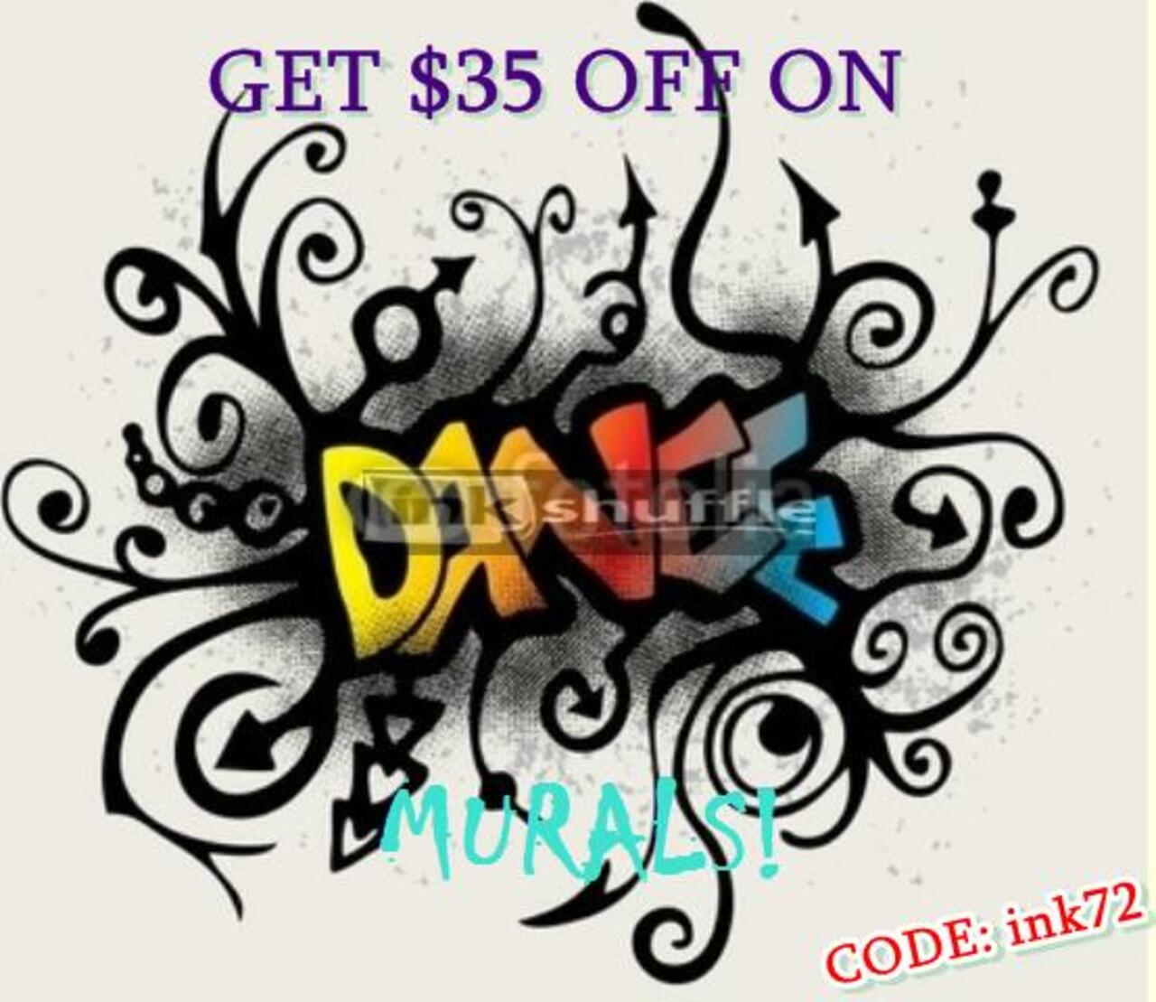 Is dancing your passion? Grab this dance-themed #graffiti InkShuffle #mural at $35 less!
http://bit.ly/1Dg5W7Q http://t.co/zYk41AVAtM