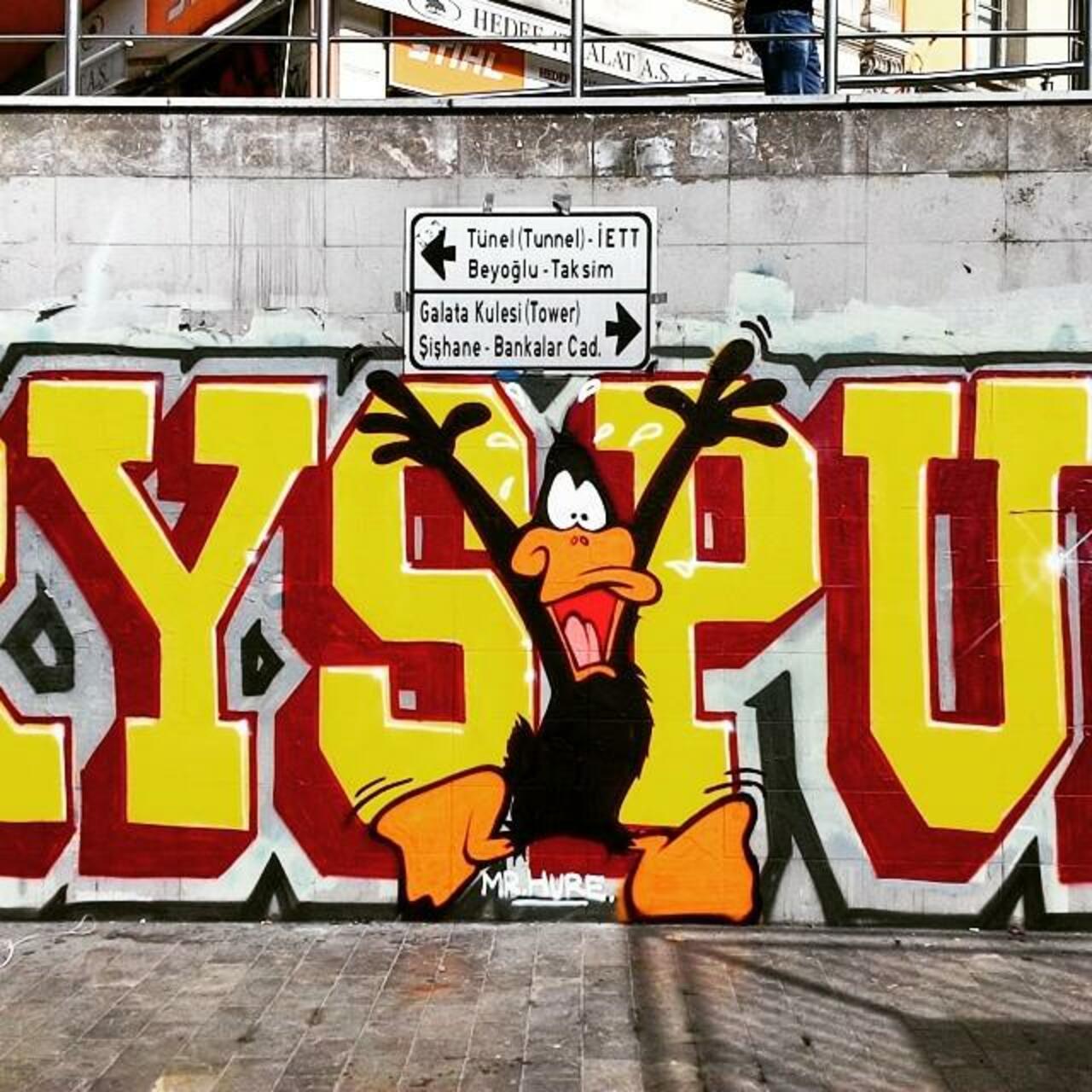 Şapşal.
250515
#daffyduck #streetartistanbul #streetart #street #art #graffiti #grafiti #urban #city #travel #mrhur… http://t.co/HzOFuhLppm