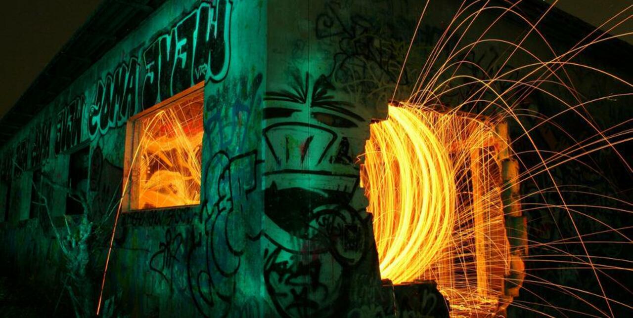 Light Graffiti  • #streetart #graffiti #lightgrafitti #art #funky #dope . : http://t.co/HInXvWSlqj