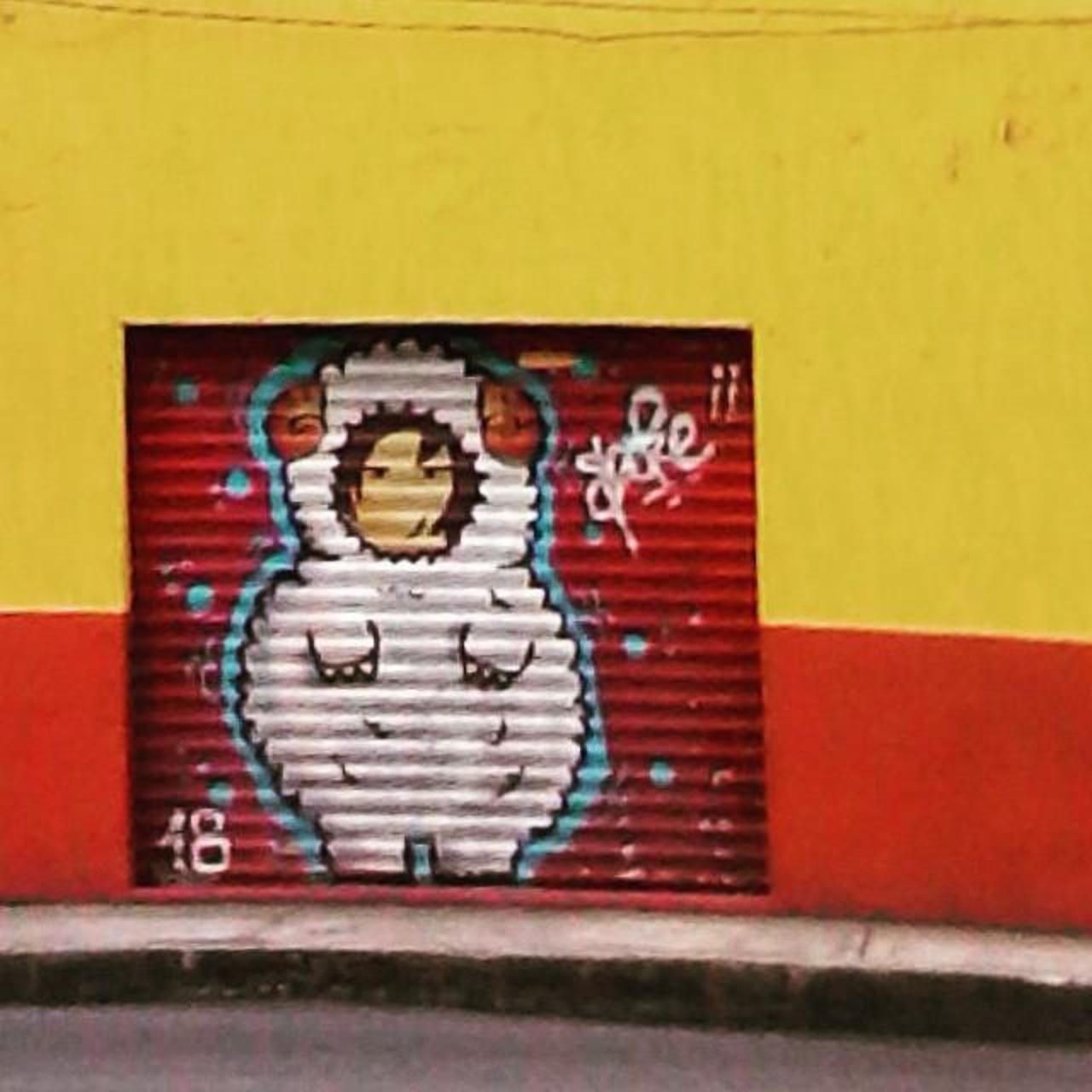 #Mexico #MexicoCity #StreetArt #Graffiti #StreetArtMexico #Urban #Art #Mural #Architecture #Wall #Steel #Door #Side… http://t.co/VYwb56DxOf