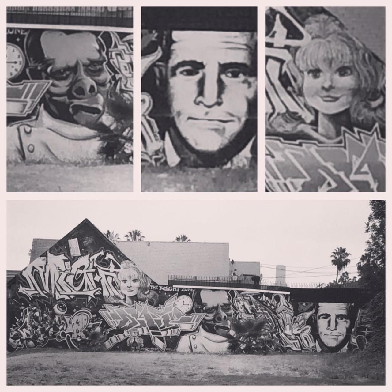 #twilightzone #graffiti #streetart #mural must be #blackandwhite for the purity of this #classictvshow #classic http://t.co/uqAJawbT4o