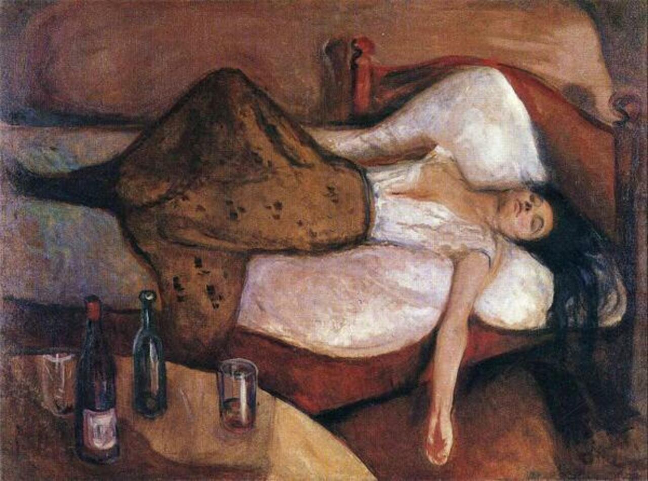 RT @InadeBree: EDWARD #MUNCH "The Day After "1894-1895  #Expressionism #twitart  #iloveart #art  #wine  #painting http://t.co/9kipmOCGsF RT @panoround01