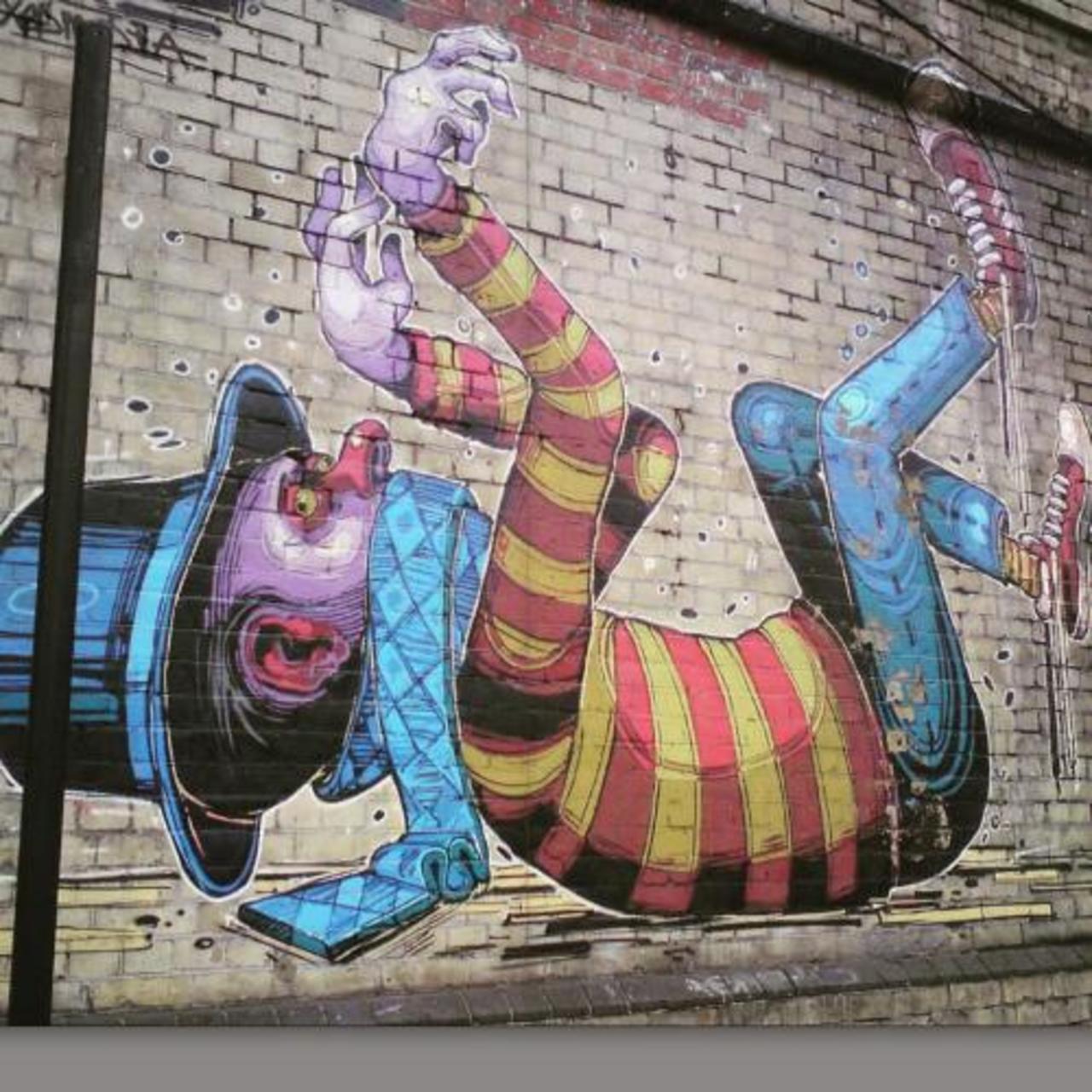 Aryz #london #photo #mural #murales #urbanwalls #graffiti #urban... #ShareArt - - https://wp.me/p6qjkV-3ua http://t.co/fhC8cvicyO