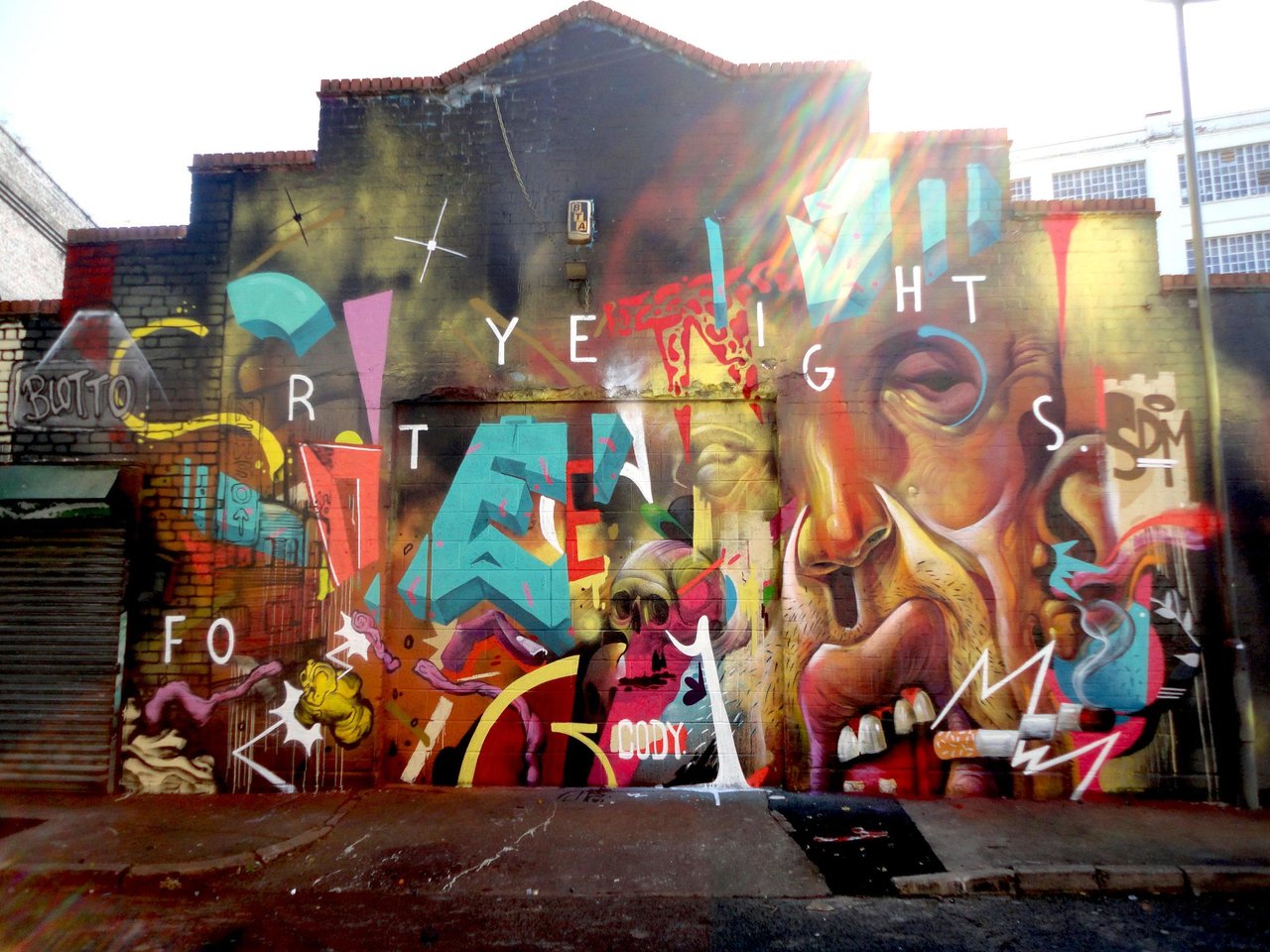RT @djcolatron: @GENT48S & @dannewso have done it again. Amazing wall
#art #mural #graffiti #streetart #Digbeth http://t.co/LRi5WQmVHg