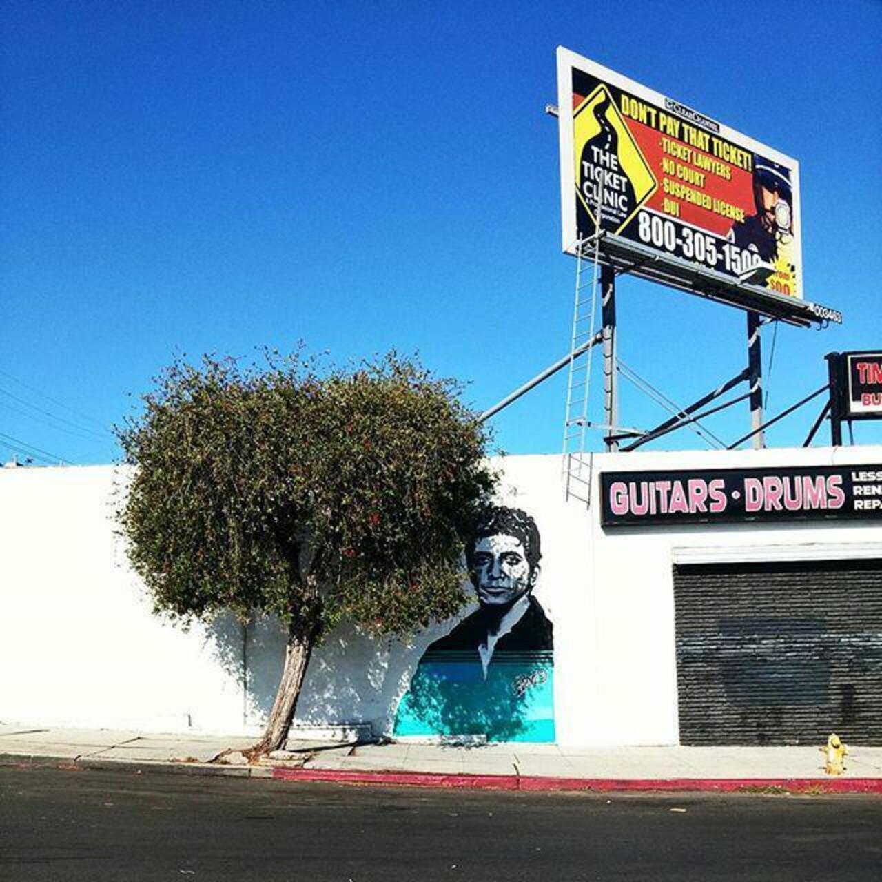 RT @skgz: Way of life... #losangeles #LA #cali #california #sign #graffiti #mural #tree #bluesky #police #music #store #stree… http://t.co/Tmw3VnFA0G