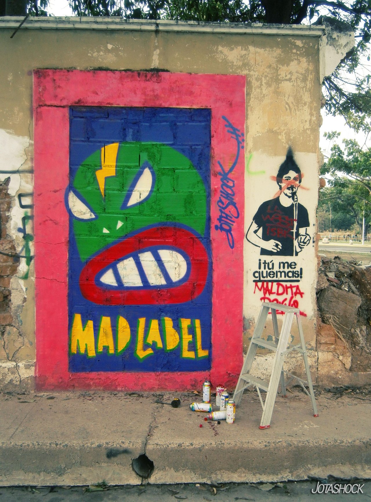 Jotashock para Mad Label

#streetart #graffiti #art #arteurbano #mural #MadLabel #Jotashock #Valencia #Venezuela http://t.co/qRJr7opzvx