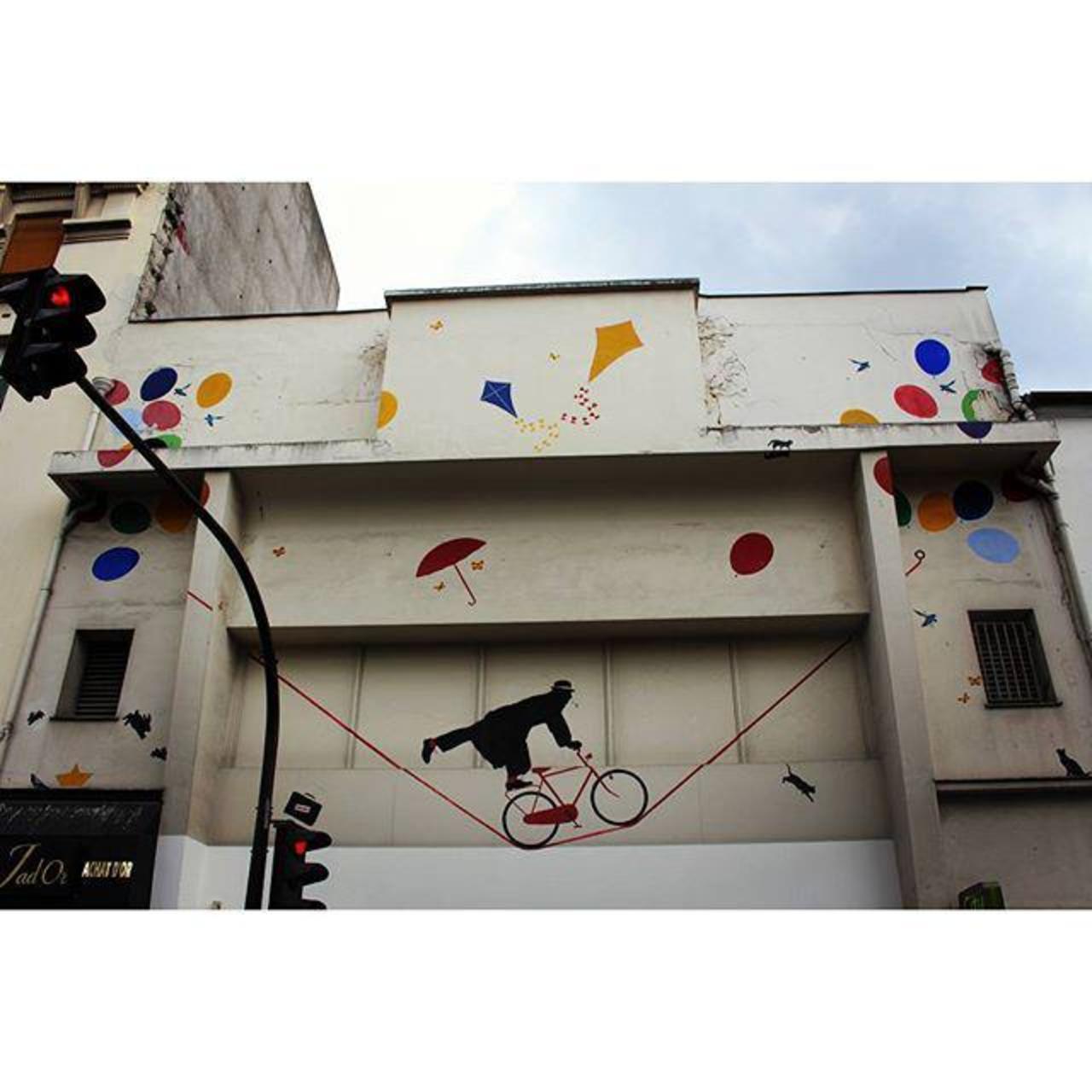 #Mural by #Nemo in #Paris

#StreetArt #UrbanArt #Graffiti #Painting #Fresque #ArtUrbain #Paris20 #Street #Rue #Fran… http://t.co/O5hGGMFkXJ