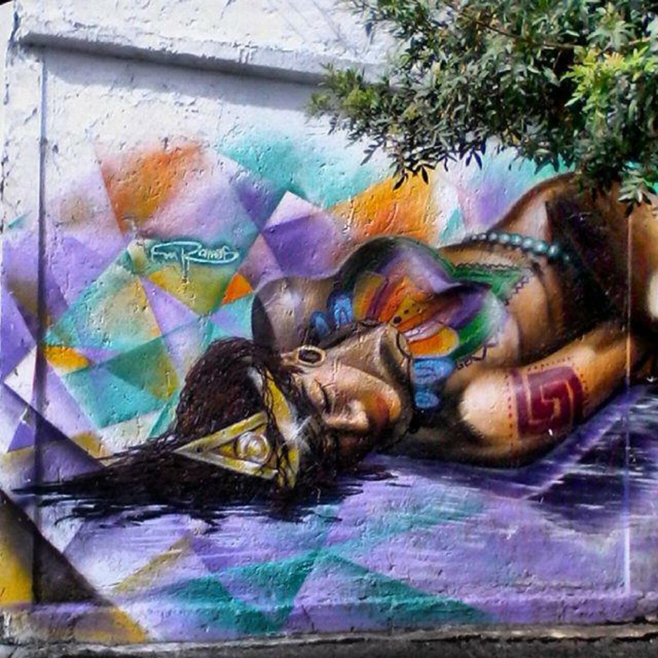#Mexico #MexicoCity #StreetArt #Graffiti #StreetArtMexico #Urban #Art #Mural #Architecture #Wall #Woman #Aztec #Pri… http://t.co/egoonVAp16