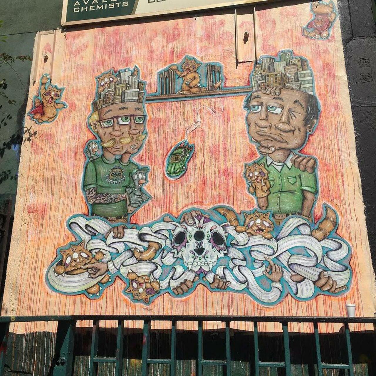 RT @StArtEverywhere: #streetartnyc #streetart #mural #wall #graffiti #LowerEastSide #NYC #NewYorkCity #September17,2015 #mashpics #insta… http://t.co/ZoYHPhX0Wg