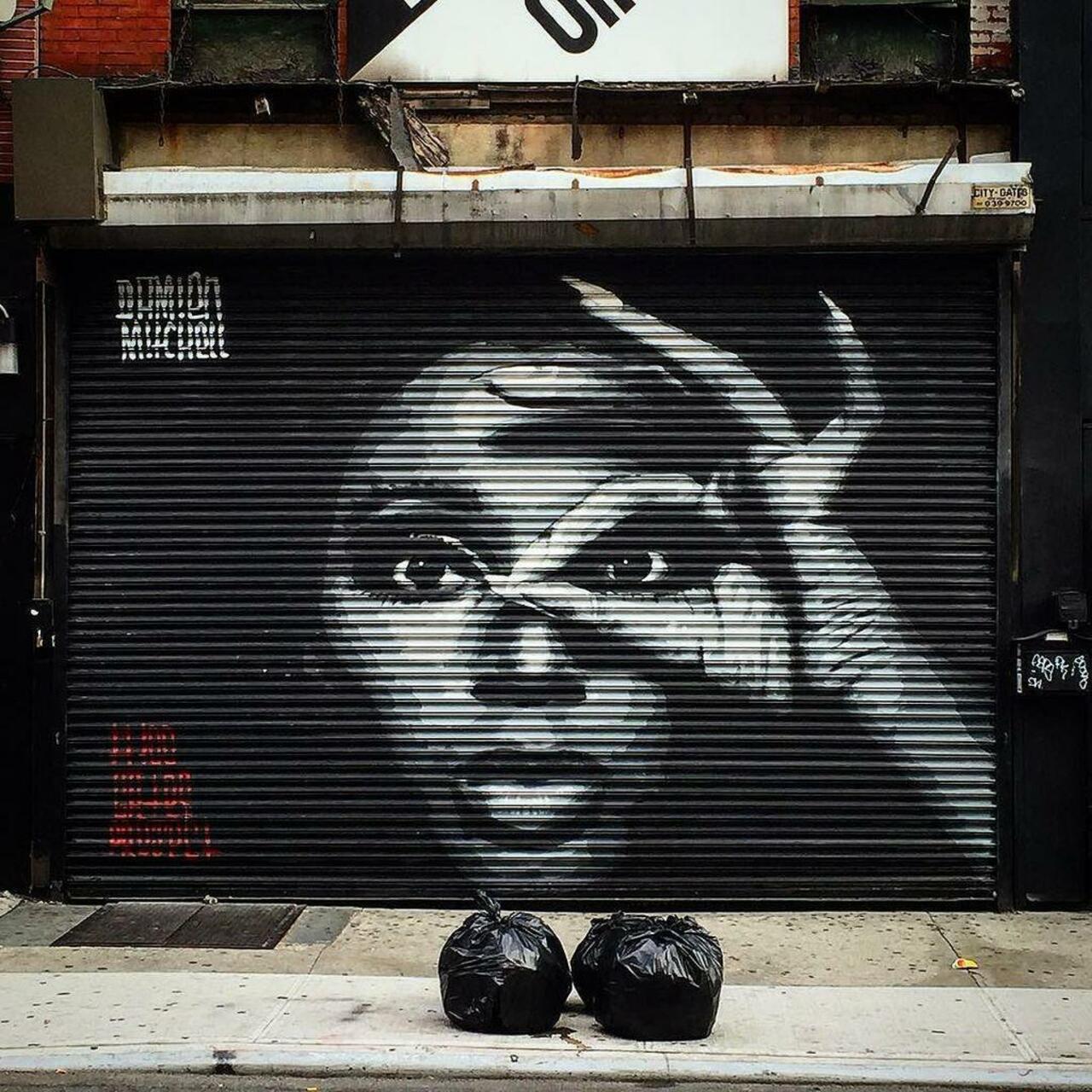 RT @StArtEverywhere: Lower East Side shutters... #graffiti #stencilart #art #streetart #wallporn #wall #pasteup #mural #urbanwalls #stre… http://t.co/JgkjhA4vaI