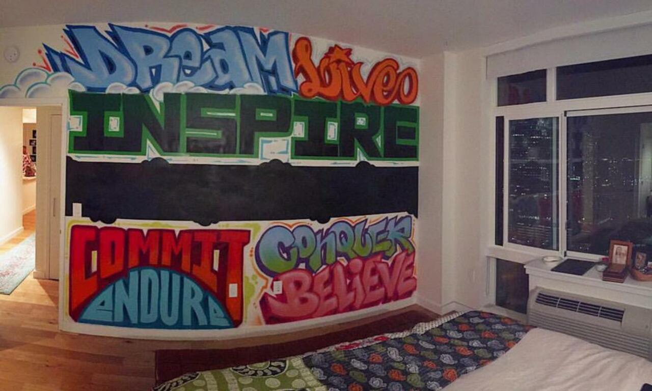 #Bedroom #Motivational #Mural #graffitiart #graffiti #TheFreshCollective #spraypaint http://t.co/QBu0Z7F3ia