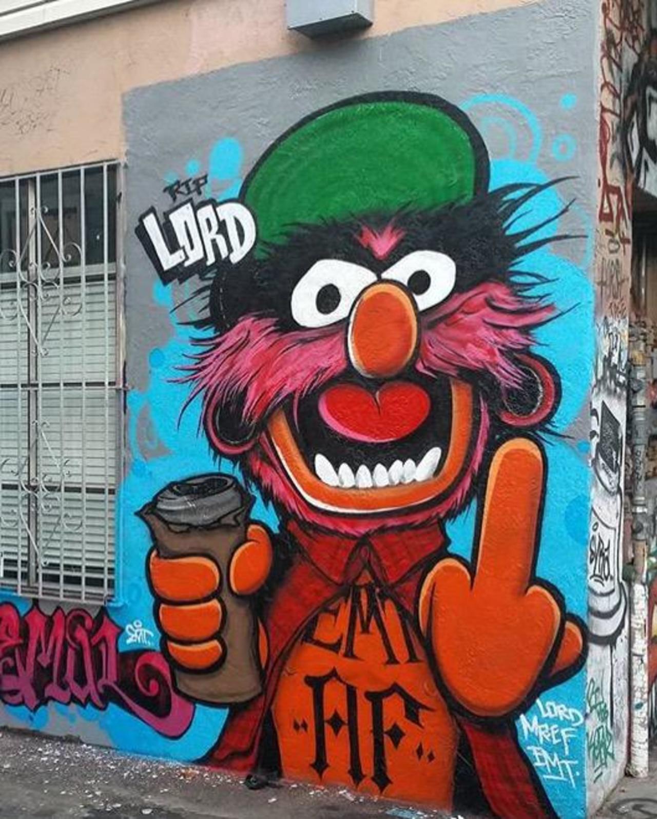 RT @GoogleStreetArt: Animal
Street Art by Lords Crew 

#art #arte #graffiti #streetart http://t.co/qqBXyhSFqG