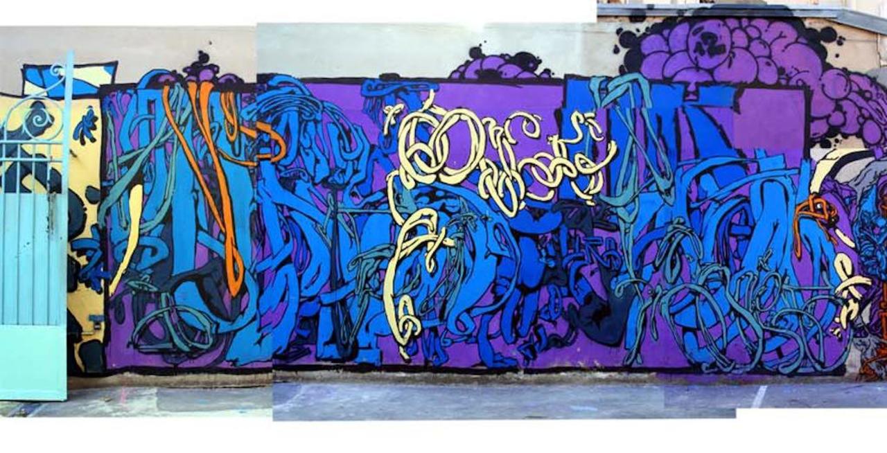 RT @fullyfuller: Tomek & Skube (PAL crew) exhibition at Jour et Nuit Paris #streetart #urbanart #graffiti #Tomek #Skube http://t.co/h9I2tLEU06