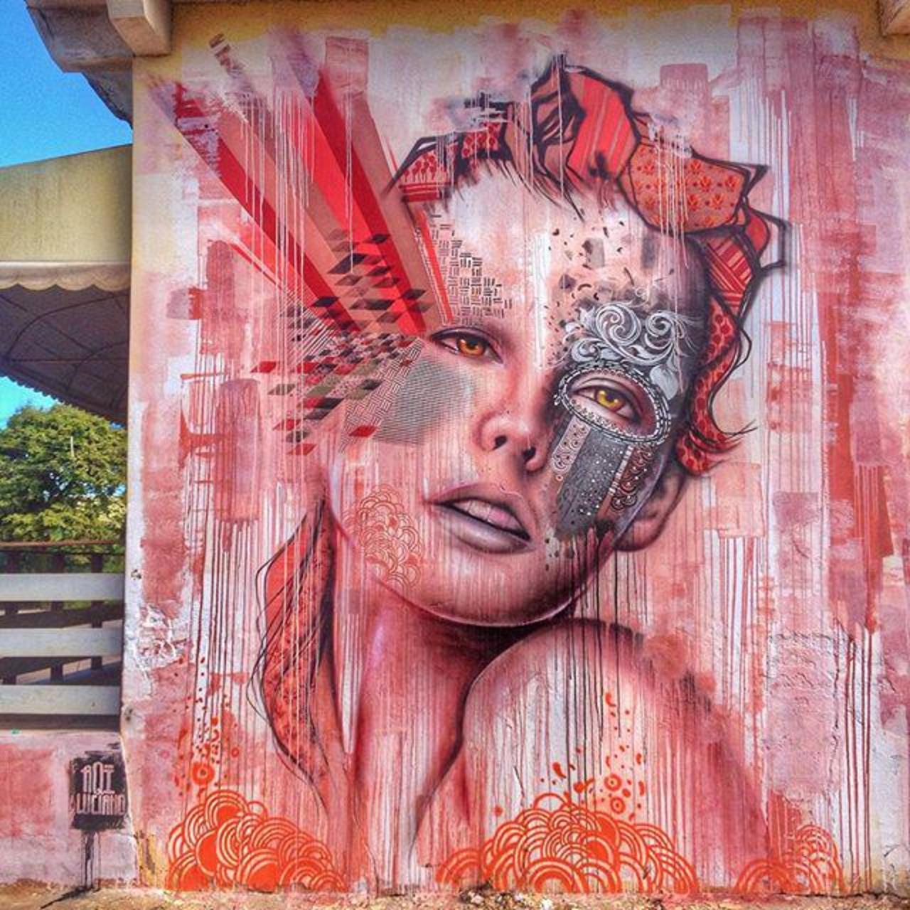 RT @cakozlem76: Aqi Luciano #Brazil #streetart #urbanart #graffiti http://t.co/7qNKoTDhPW