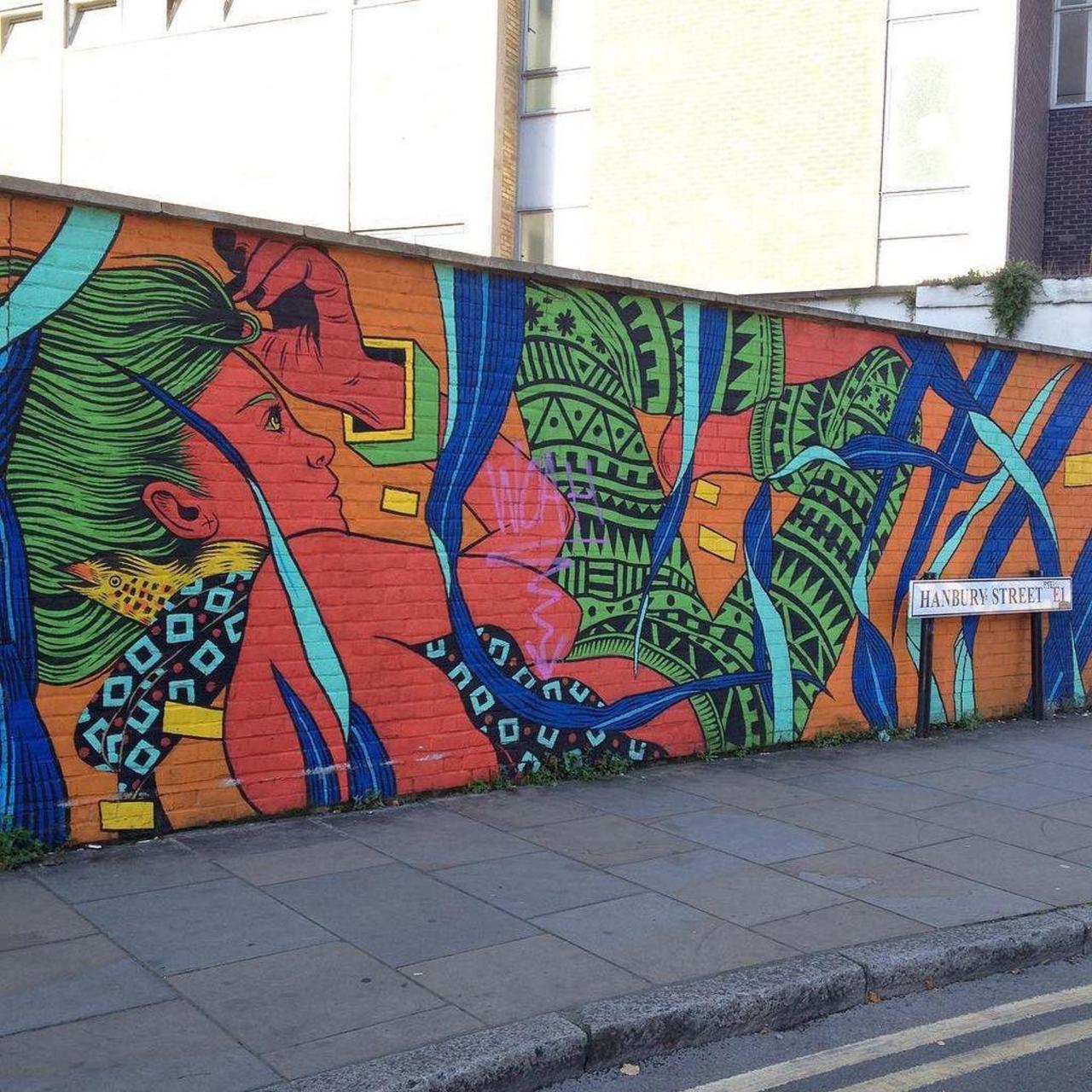 RT @StArtEverywhere: One for @deroeckie #thisislondon #streetart #streetartlondon #graffiti by isadarko http://t.co/2NIaB1vjgj