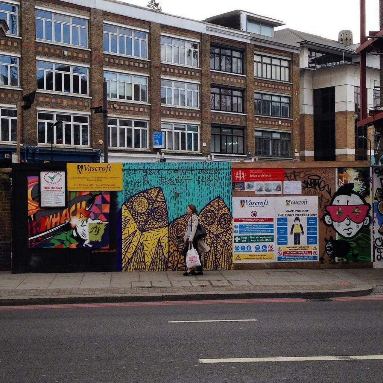 Streets & #streetart #streetartlondon #graffiti #london #thisislondon by isadarko http://t.co/ORZ85NJQ77
