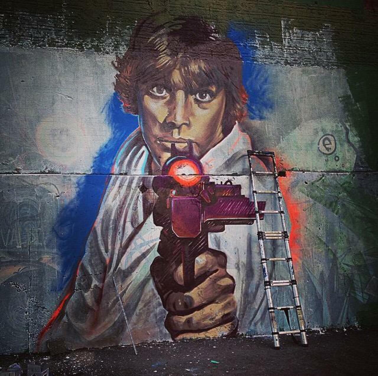 RT @GoogleStreetArt: New Street Art of Luke Skywalker @starwars by Thiago Valdi 

#art #arte #graffiti #streetart http://t.co/3g5l2WKUMM