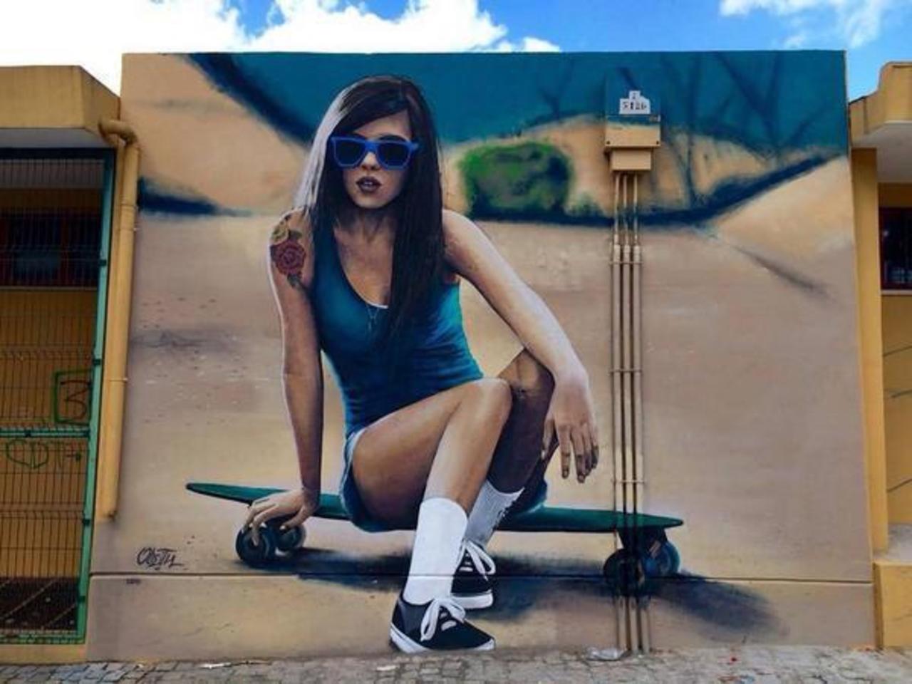 RT @richardbanfa: #streetart by #odeith in #portugal #switch #bedifferent #graffiti #arte #art http://t.co/SmzsKVUcDy