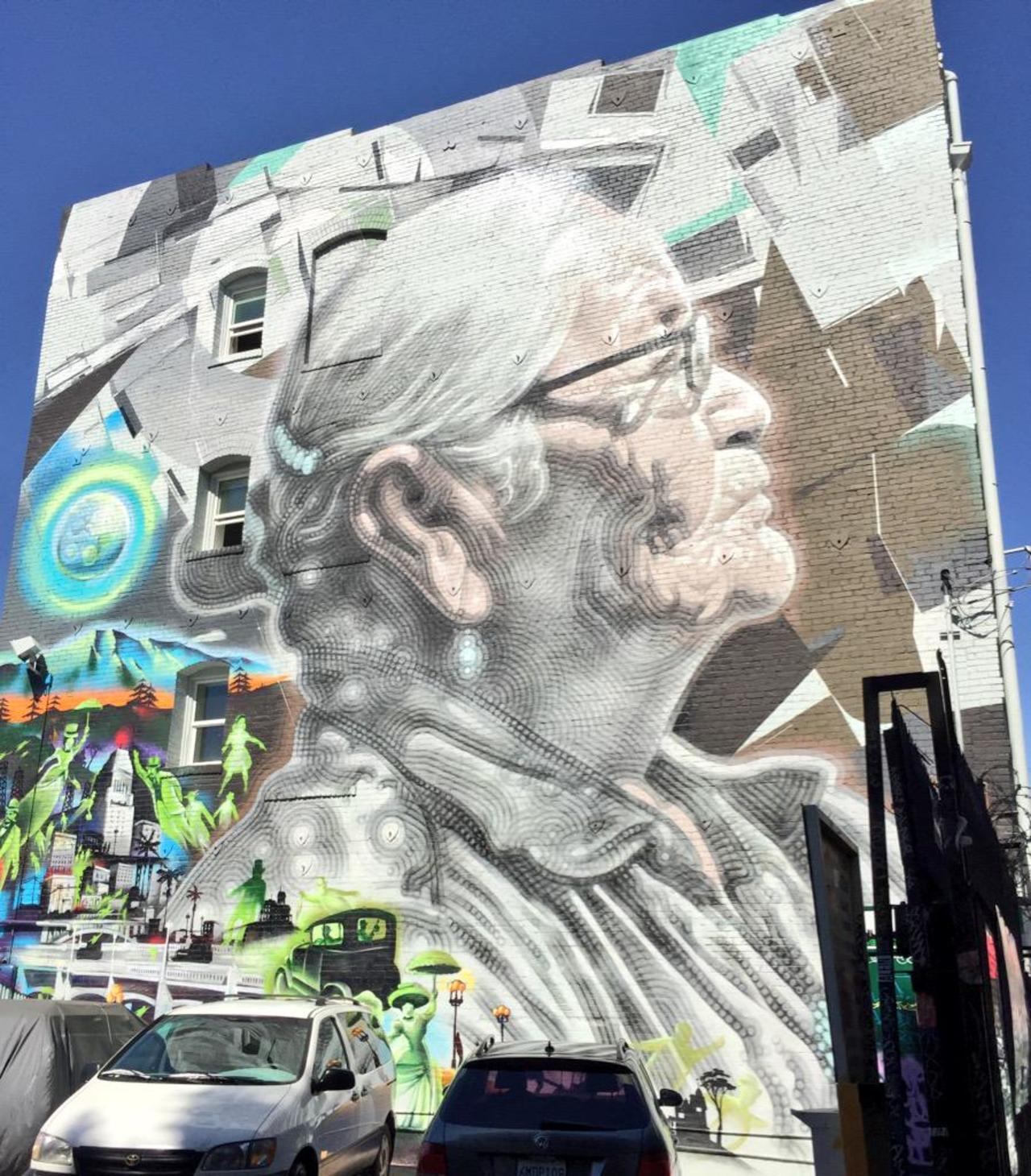 EL MAC's work is always amazing. #Graffiti #StreetArt #LosAngeles #ArtsDistrict #DTLA http://t.co/JZoPJKKcqm