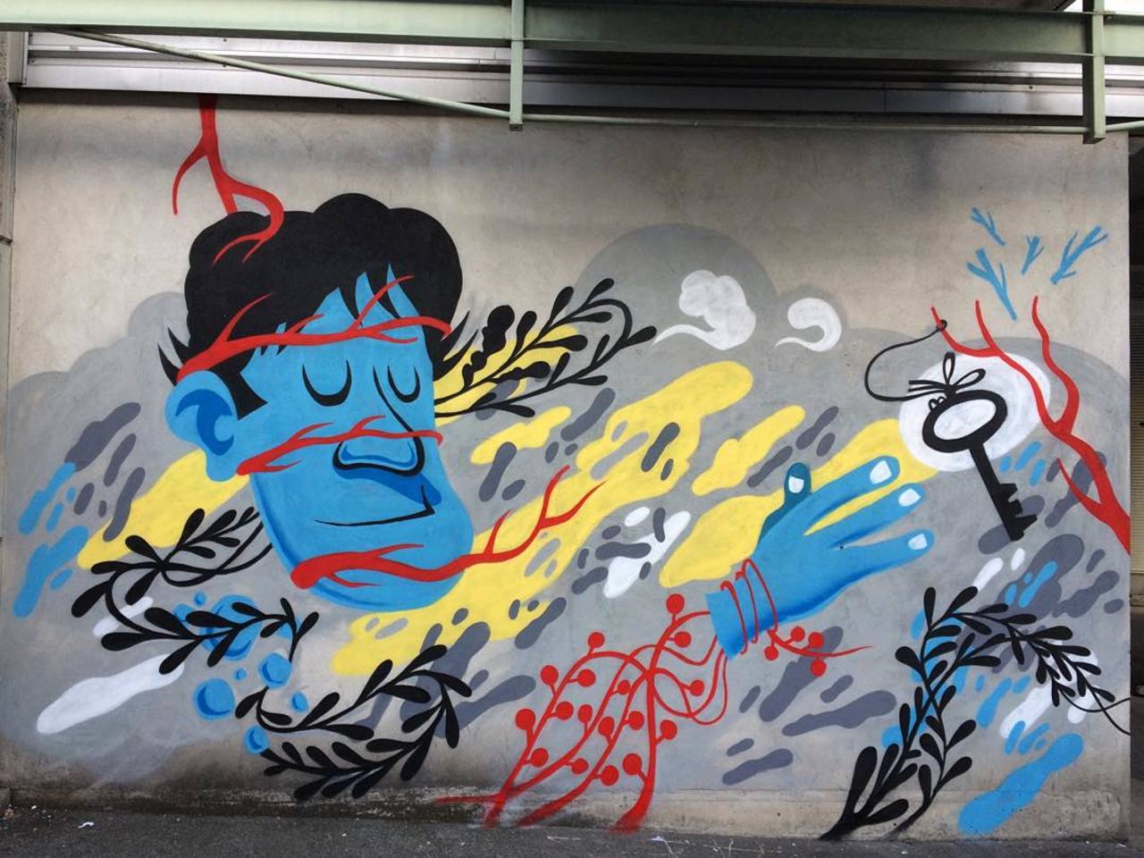 #Paris #graffiti photo by @elricoelmagnifico http://ift.tt/1RbU9RD #StreetArt http://t.co/wA5zR8IYx8
