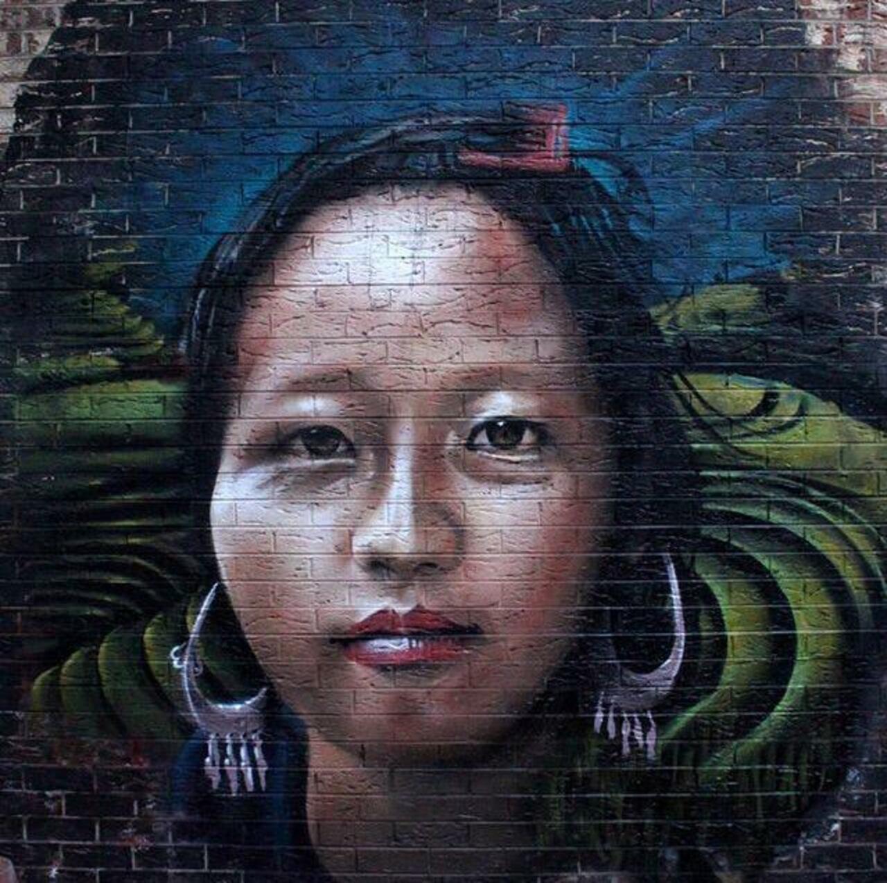 RT @wearpure_com: Street Art by cto 

#art #mural #graffiti #streetart http://t.co/fpCUJ2n9pm