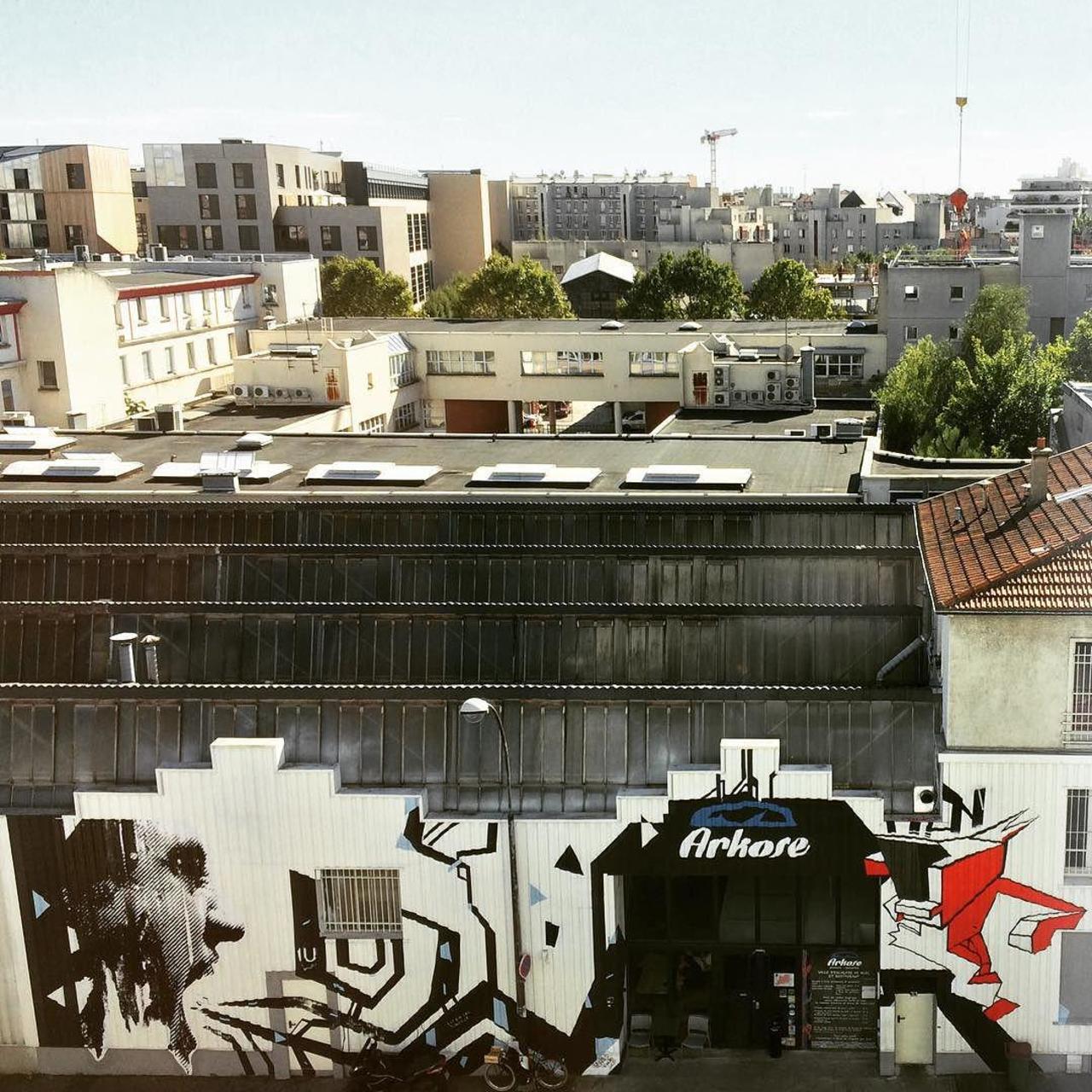 #Paris #graffiti photo by @elricoelmagnifico http://ift.tt/1FGsTJF #StreetArt http://t.co/njNZ4GITtM