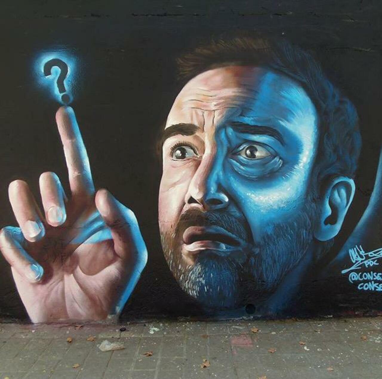 RT belilac "New Street Art by Conse

#art #graffiti #mural #streetart http://t.co/T2HZn9Etn9"