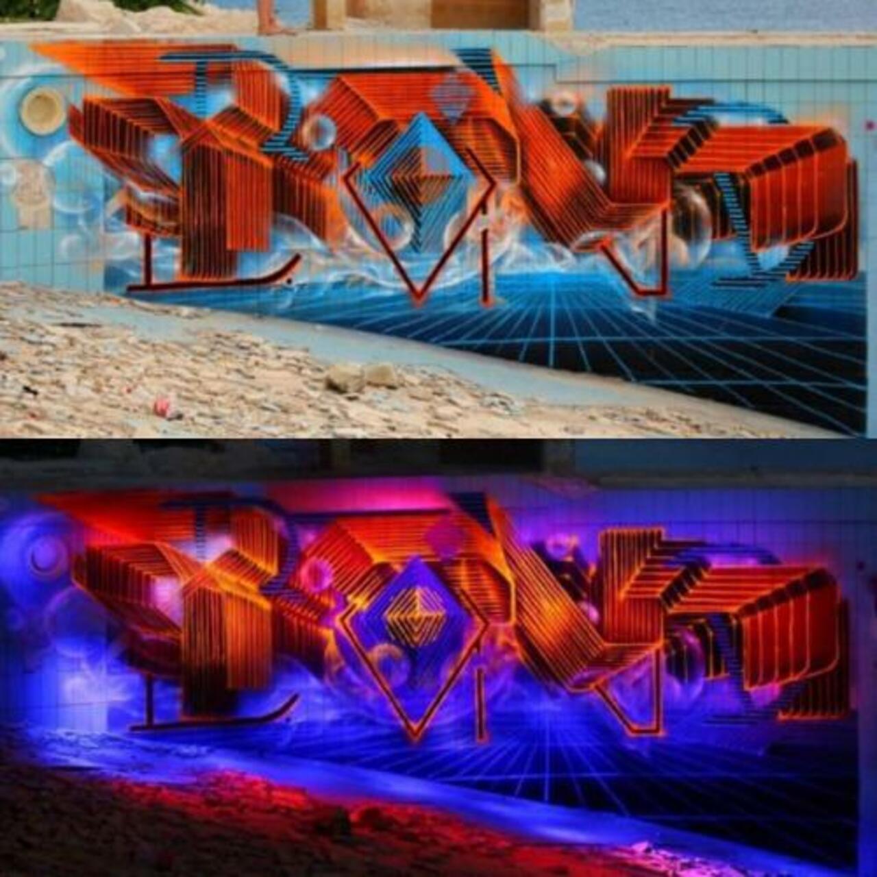 Glow in the dark #streetart work by innovative German #graffiti artist #BondTruluv.

http://wp.me/p2dpFM-38F http://t.co/9dnHiZy1XR