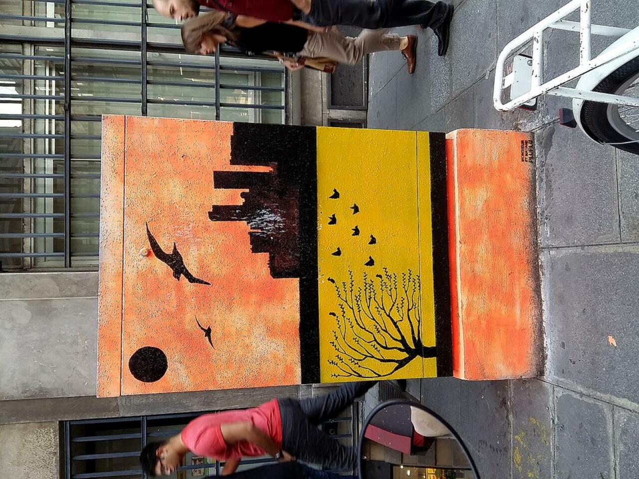 Street Art by Monsieur et Madame PLUPLU in #Paris http://www.urbacolors.com #art #mural #graffiti #streetart http://t.co/QXKKO9RjbC