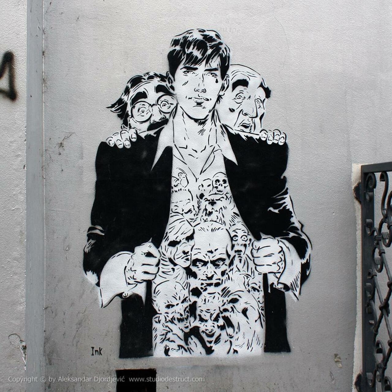 RT @BGgrafiti: Dylan Dog / Ink / Svetogorska
#BeogradskiGrafiti #StreetArt #Graffiti #Beograd #Belgrade #Grafiti http://t.co/WEhaE6w2C4