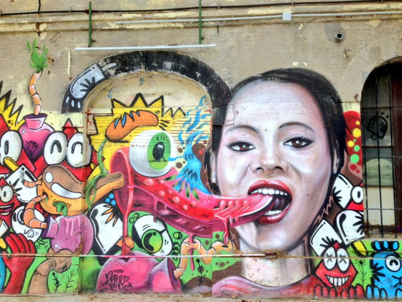 RT @streetartgall: Dope mix of styles in this piece. #graffiti #streetart #mural https://t.co/ibTrqGBefU