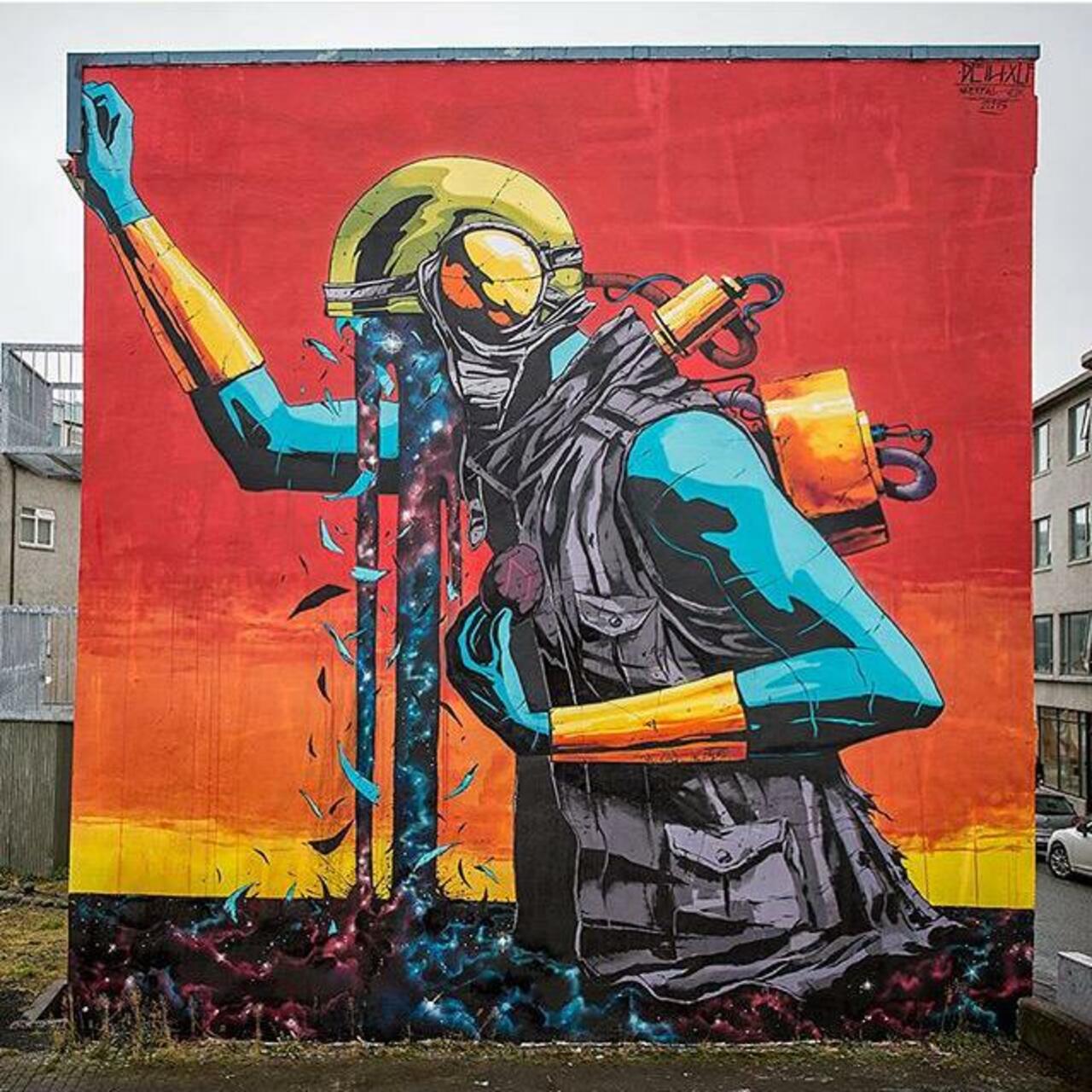 Street Art by Deih in Reykjavik 

#art #graffiti #mural #streetart https://t.co/CgVixw5OIC