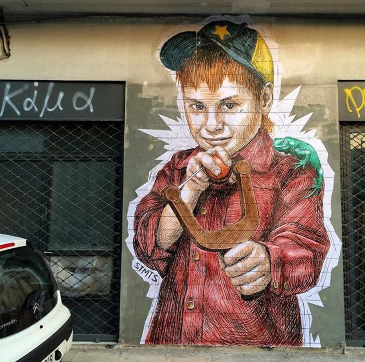 Street Art by STMTS in Athens

#art #graffiti #mural #streetart http://t.co/wLKRizjyD0