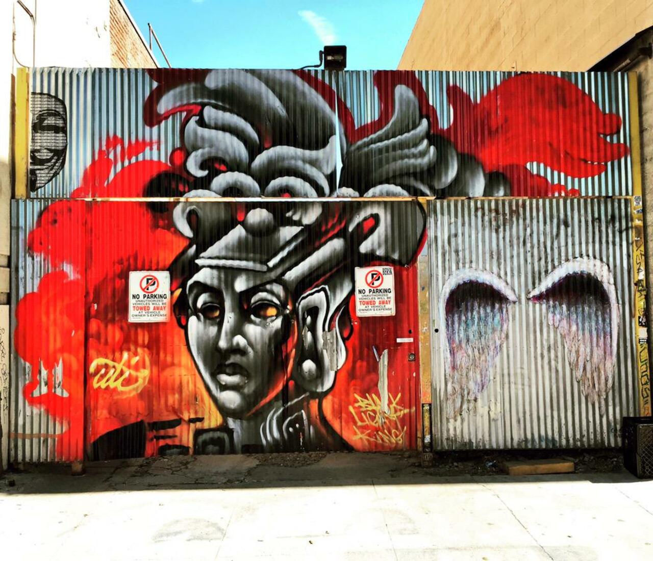 RT @Brooklywood: #LosAngeles #DTLA #ArtsDistrict #StreetArt #Graffiti #UTI http://t.co/0Fs4ckYqkV