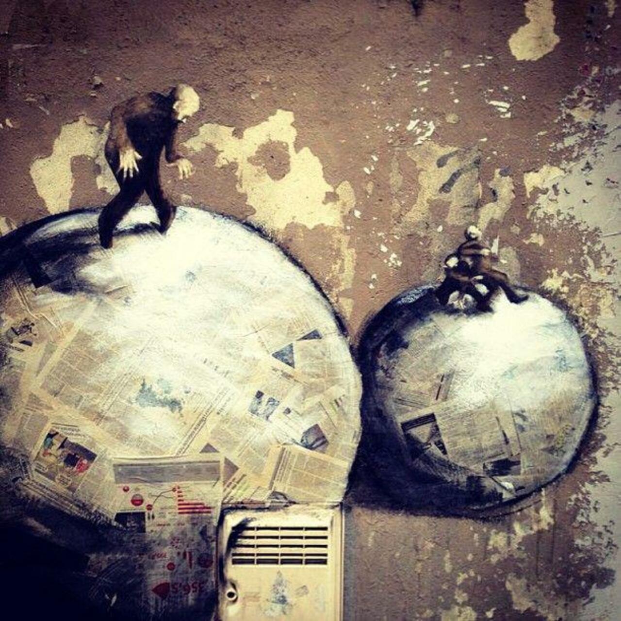 RT @5putnik1: Modern Isolation   • #streetart #graffiti #art #funky #dope . : http://t.co/ofygKR1GXf
