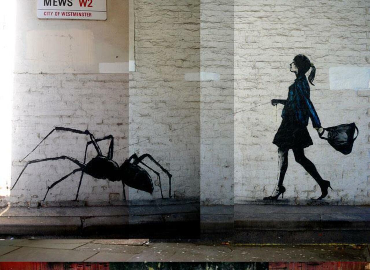 RT @richardbanfa: BANKSY 
#banksy #streetart #london #switch #graffiti #bedifferent #art #arte http://t.co/1egUDdT1VN