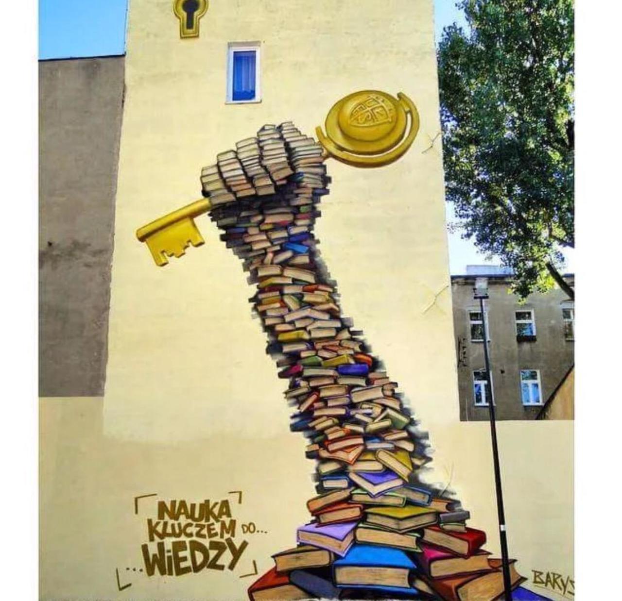 RT @AuKeats: #education is the key #streetart by #brays #switch #graffiti #bedifferent #arte #art http://t.co/TsFrja6Dd1