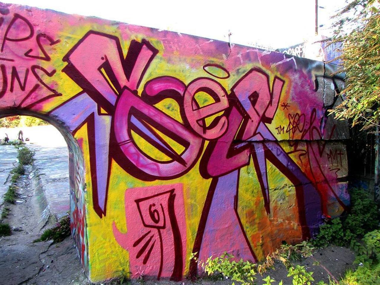 By @seeds_one 
#streetart #Graffiti #dsb_graff #tv_streetart #markfieldpark #londonstreetart #streetartlondon #graf… http://t.co/MEGZZ0RIsP