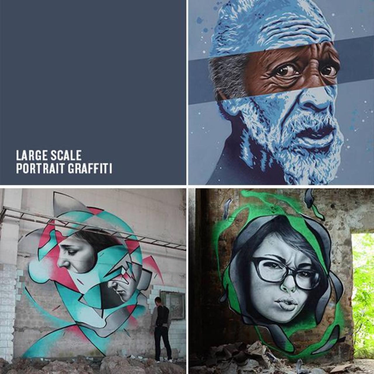 RT @feeldesain: STREET #PORTRAITS | SASHA KORBAN >>> http://bit.ly/1N3p83A #streetportrait #street #streetart #graffiti #art http://t.co/KC21tYQmFX