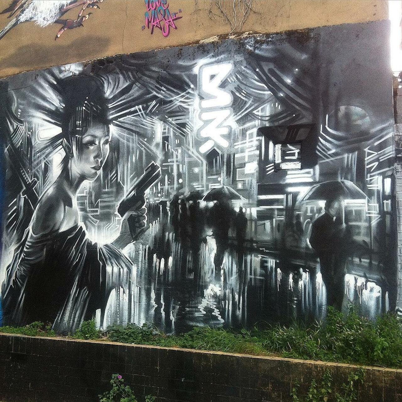 #Graffspotting #PhotoGraff Art by Dan Kitchener  #Graffiti #StreetArt #UrbanArt #DanKitchener #DanK #PedleyStreet #… http://t.co/v47pzAaMsz